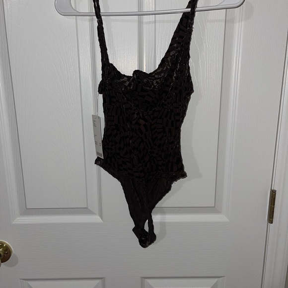 Out from Under Velvet Weekender Bodysuit - Picture 4 of 4